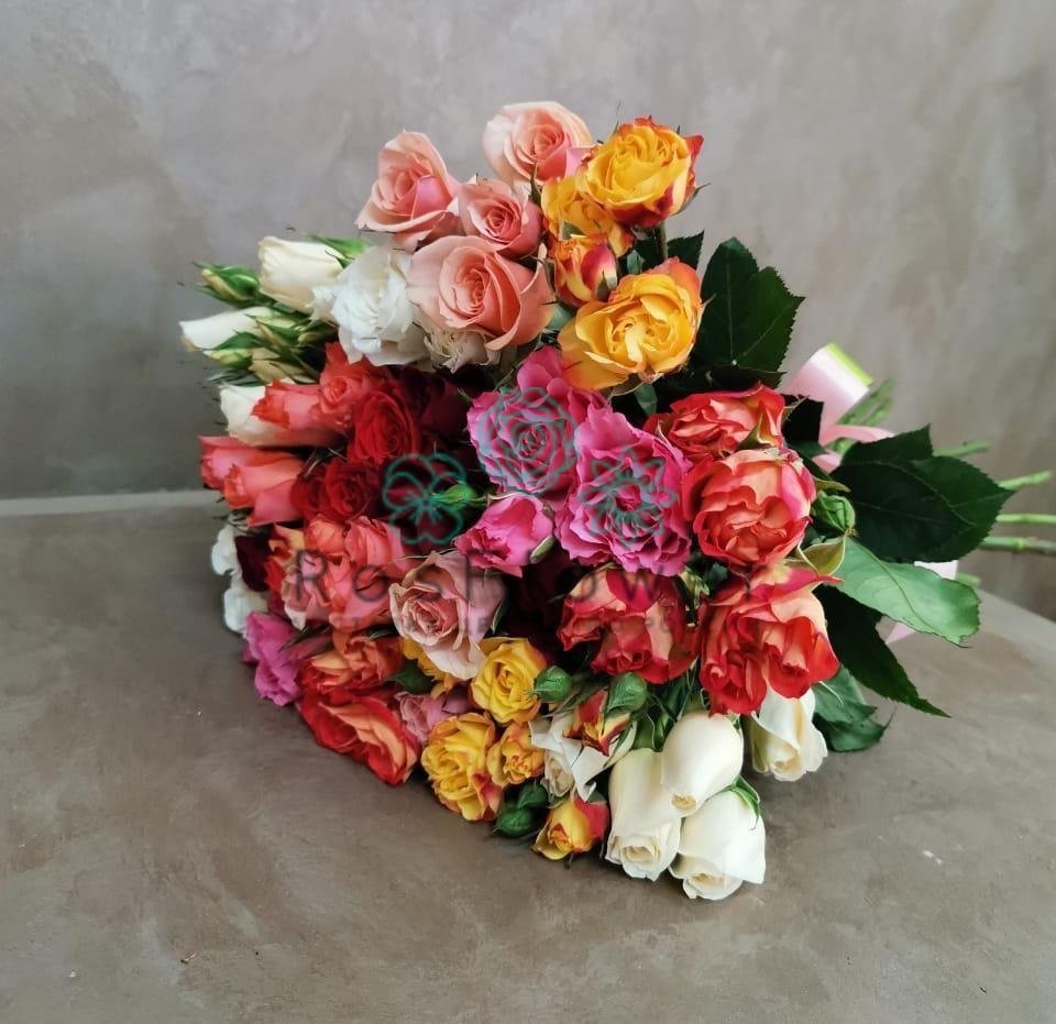 Букет цветов из: Розы в Дмитрове