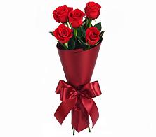 Букет 5 Красных роз Эдлесс Лав в Дмитрове