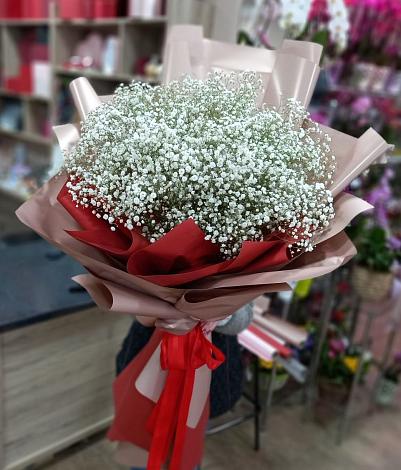 Букет цветов из: Гипсофила в Дмитрове