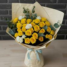 Букет цветов из:  Розы в Дмитрове
