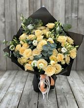 Букет цветов из:  Розы и Лизиантусы #REPLACE_PRED# Дмитрове