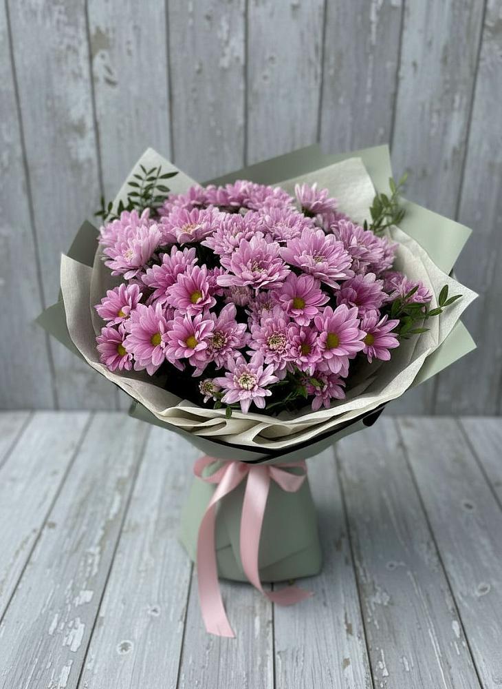 Букет цветов из: Хризантемы в Дмитрове