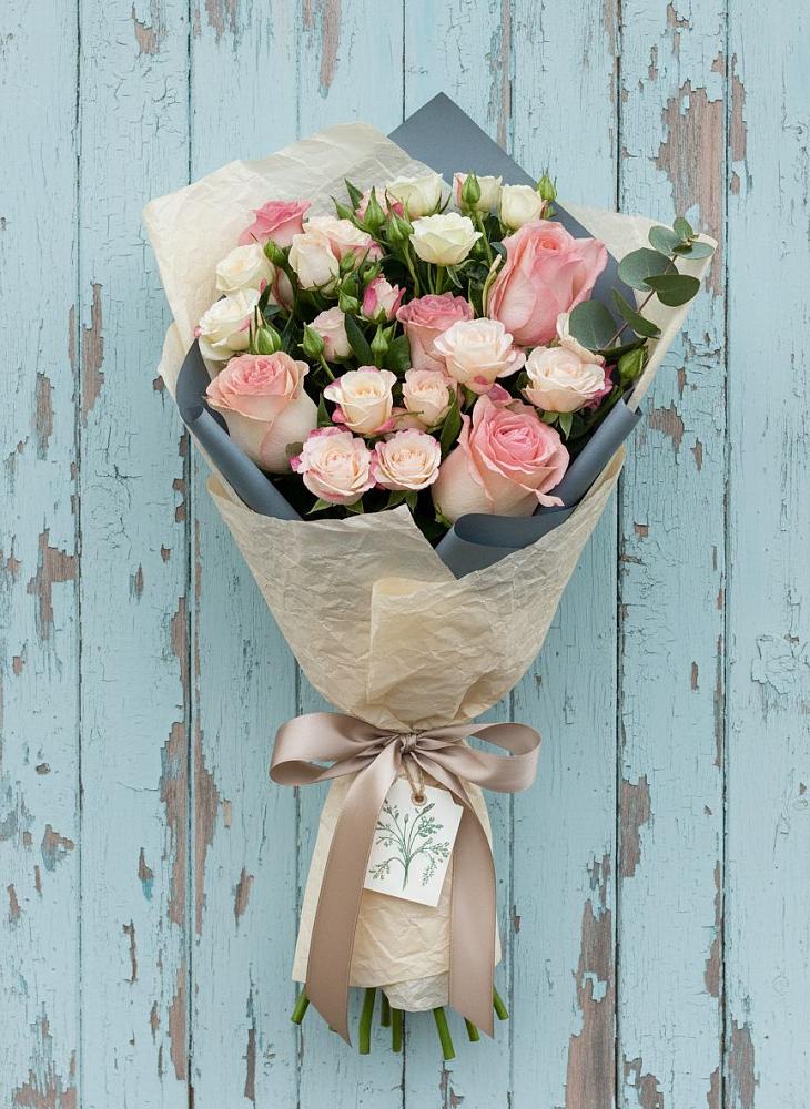 Букет цветов из: Розы в Дмитрове