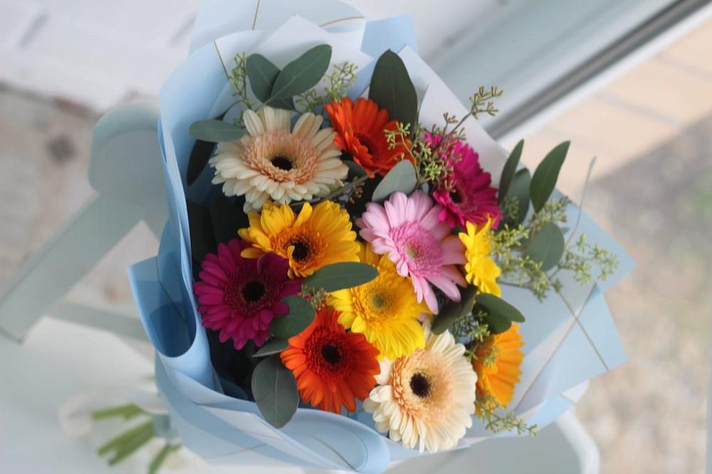 Букет цветов из: Герберы в Дмитрове