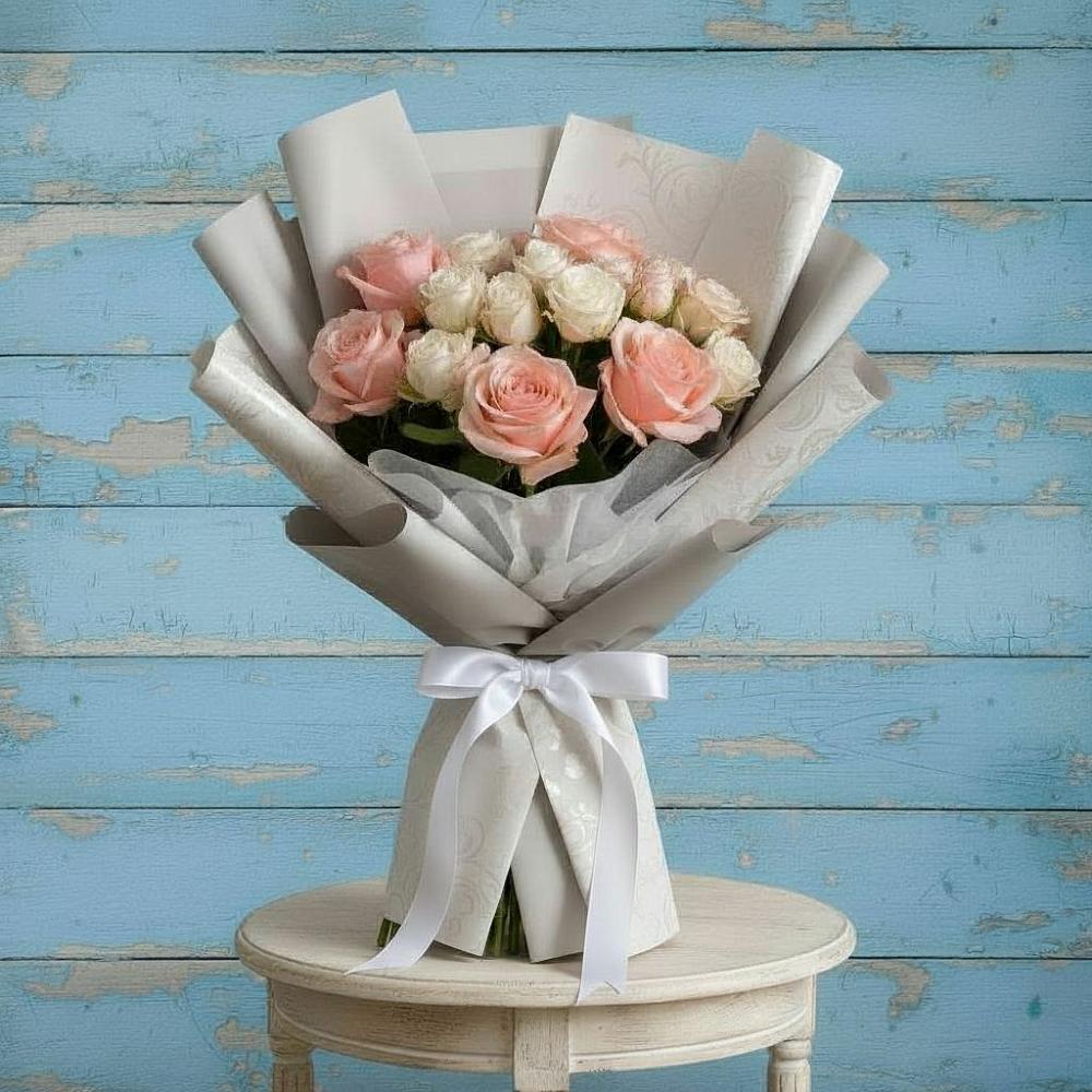 Букет цветов из: Розы в Дмитрове