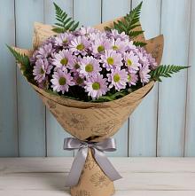 Букет цветов из:  Хризантемы в Дмитрове