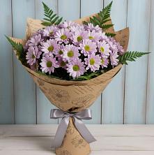 Букет цветов из:  Хризантемы в Дмитрове