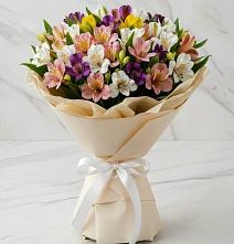 Букет цветов из:  Альстромерии в Дмитрове