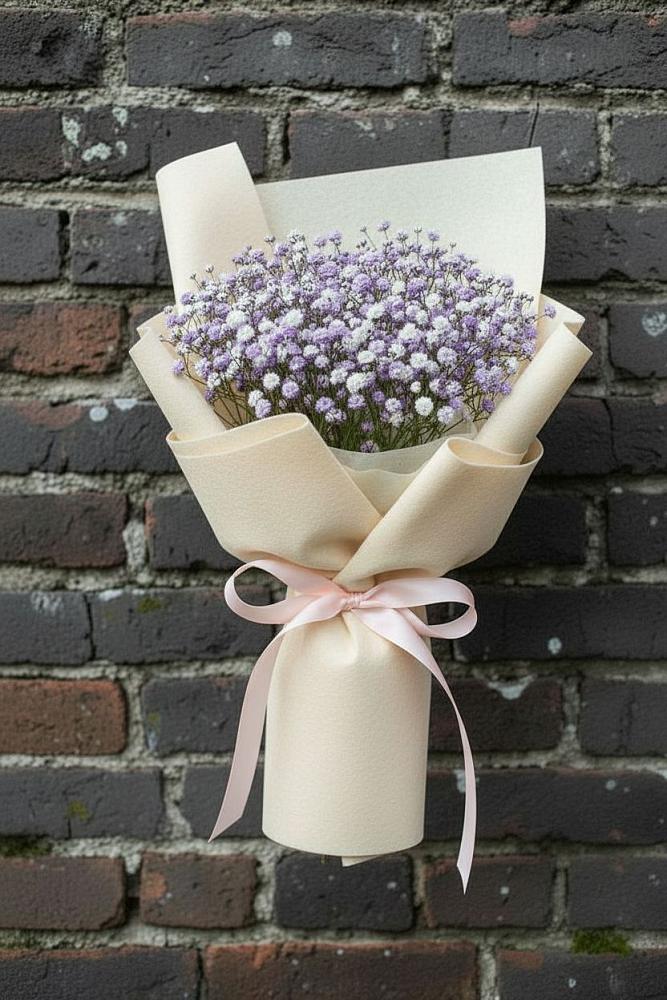 Букет цветов из: Гипсофила в Дмитрове