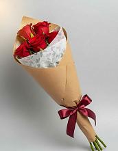 Букет цветов из:  Розы в Дмитрове