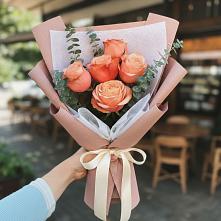 Букет цветов из:  Розы в Дмитрове