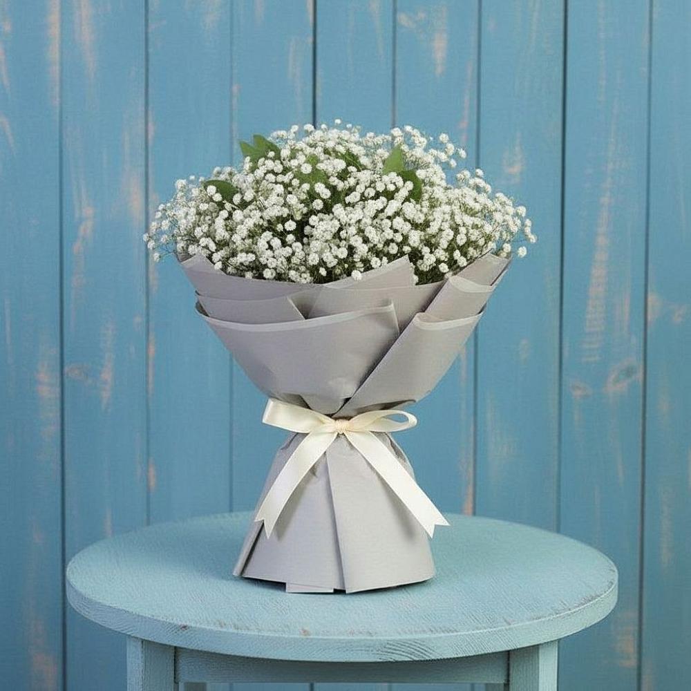 Букет цветов из: Гипсофила в Дмитрове