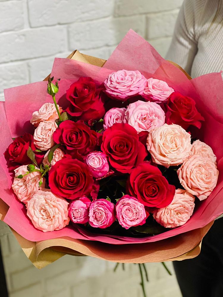 Букет цветов из: Розы в Дмитрове