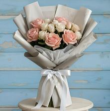Букет цветов из:  Розы в Дмитрове