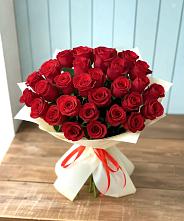 Букет 29 Красных роз в Дмитрове