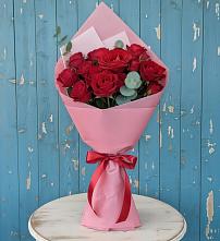 Букет цветов из:  Розы в Дмитрове