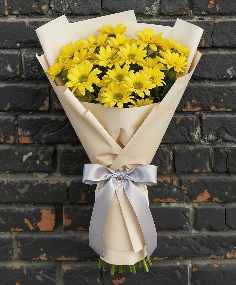 Букет цветов из: Хризантемы в Дмитрове