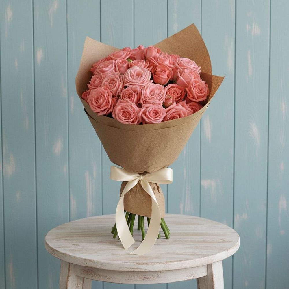 Букет цветов из: Розы в Дмитрове