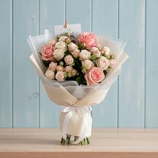 Букет цветов из:  Розы в Дмитрове