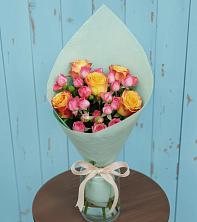 Букет цветов из:  Розы в Дмитрове
